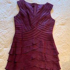 Adrianna Papell Tiered Cocktail Dress